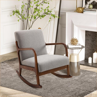Fauteuil à bascule HOMcom