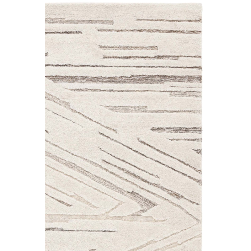 Ebony 817 Hand Tufted Wool & Cotton Abstract Rug, Runner 2'3" x 8'