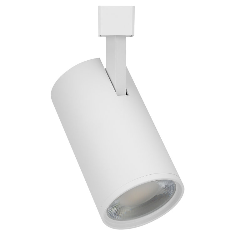 LED dimmable 3 wire track head. 3 wattage setting 24W, 30W, 36W. 5 kelvin color temprature 27K,3K,3.5K,4K,5K. Also come with a 36 and 55 degree len for different beam spreads