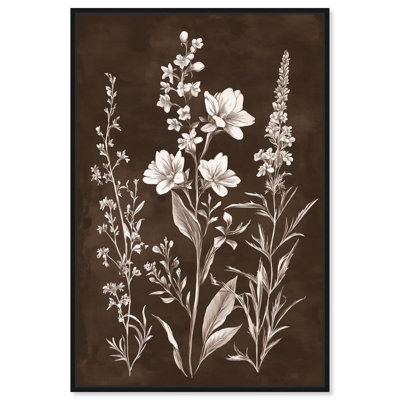 Timeworn Tendrils I Canvas Romantic Floral Art by Art Remedy