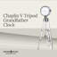 Chaplin V Acrylic Floor Clock