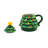 6" Nostalgic Ceramic Tree Lidded Mug