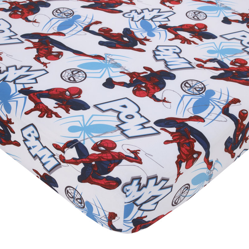 Spiderman To The Rescue Toddler Collection Toddler Bedding Set