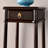 Solid wood frame drawer round foot landing