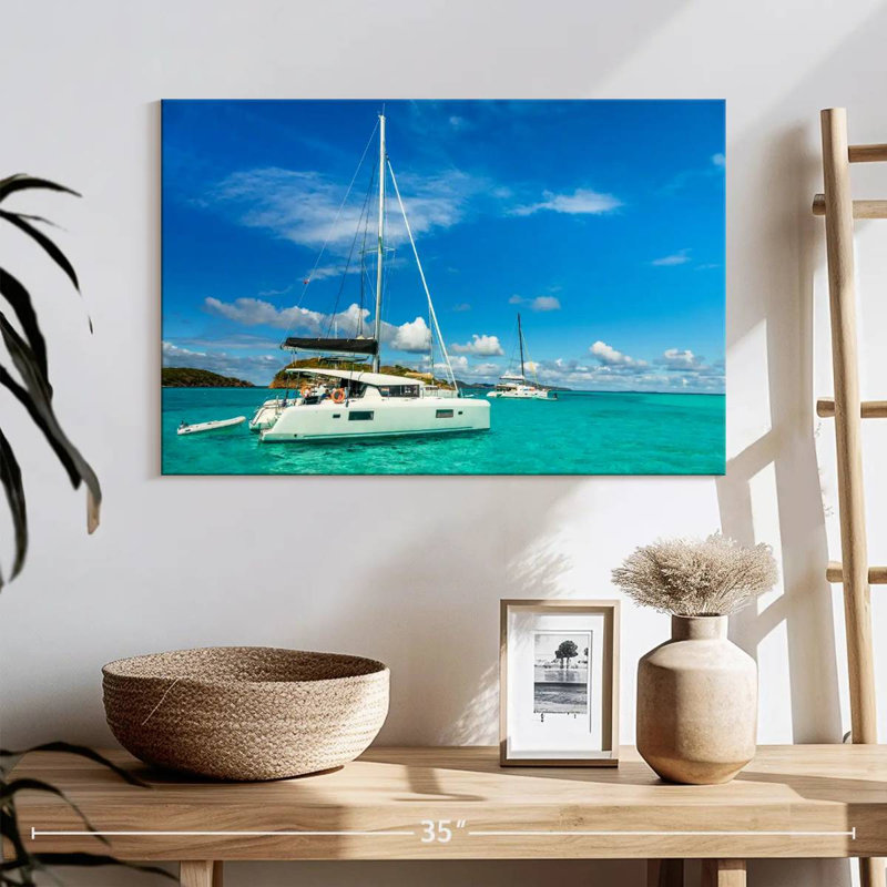 Mehar Catamarans dans les Caraïbes, H 16 po x l 24 po