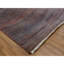 Tapis gris nouvel âge en soie 8 pi 1 po x 10 pi 2 po Banba