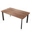 Extendable Metal Base Dining Table-998571141