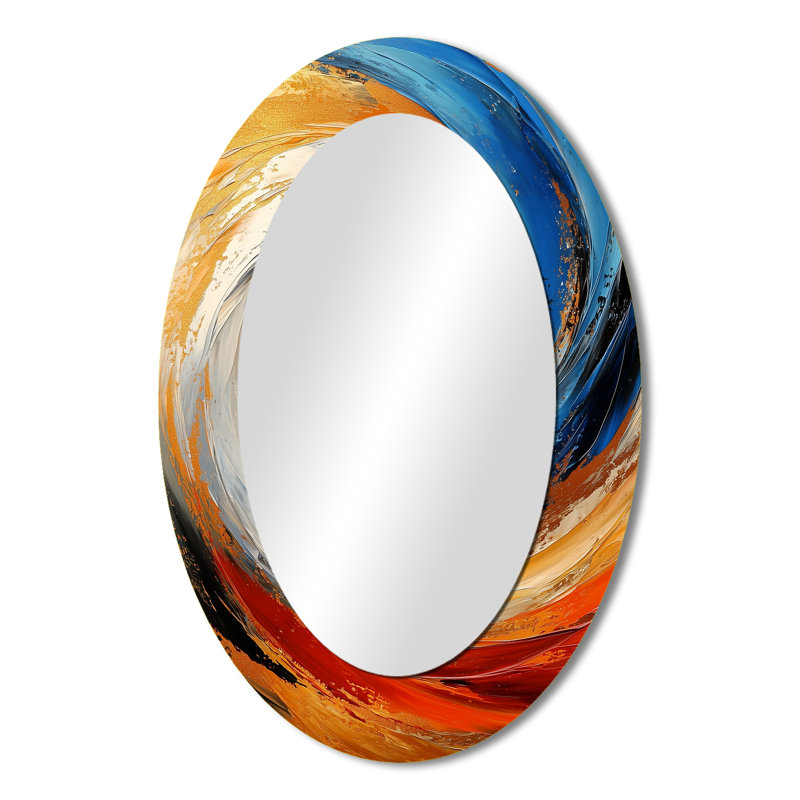 Miroir mural Golden Rainbow, 36 po x 24 po