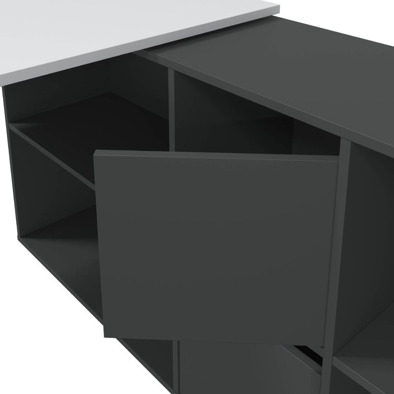 Cormach L-Shaped Writing Desk