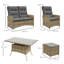 Albermarle 4 - Person Patio Dining Set with Rectangular Table , Cushions Included