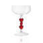 Ensemble de 2 verres coupés Red Heart