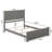 Graham Solid Wood Foundation Bed with Matching Footboard-1715052073-1715052087