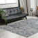 Aidy 1244 Transitional Abstract Blue Area Rug