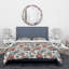 Ensemble de housse de couette floral designart colour-138867563
