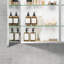 Armoire à pharmacie 30 po x 26 po avec miroir à fixation en surface ou espace de rangement encastré en aluminium