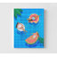 «Summer Pool Day - Floating Women», reproduction d'art
