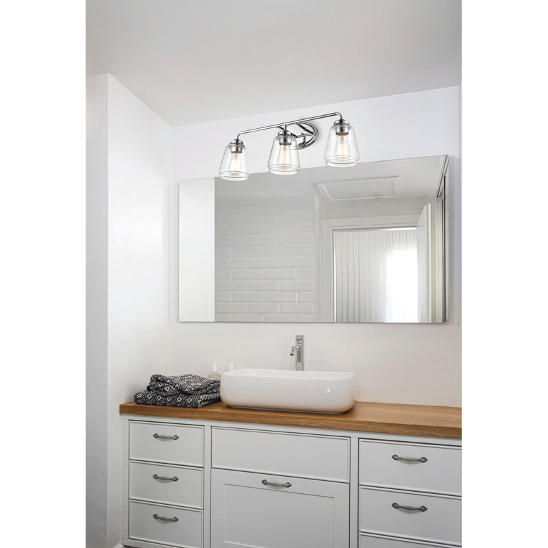 Kennewick 3 - Light Dimmable Vanity Light, Chrome
