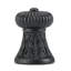 HAMPTON MINI KNOB; MATTE BLACK FINISH-1423408070