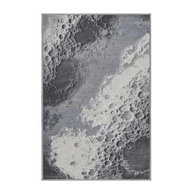 Tapis gris lavable à la machine