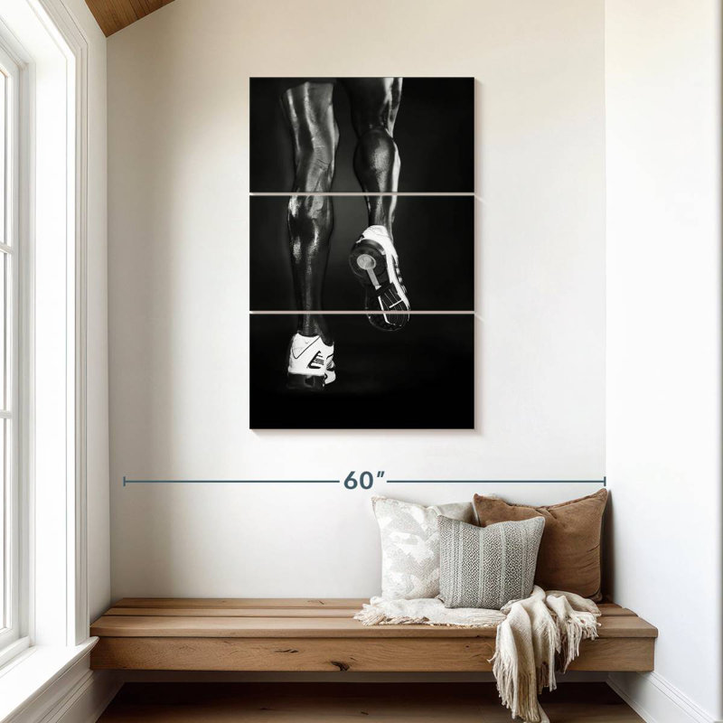 Sireci Monochrome Legs, 45" H x 28" W