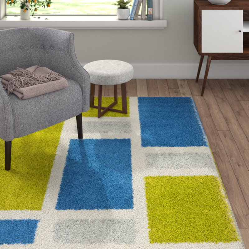 Mira Geometric Area Rug, Rectangle 122 x 183 cm