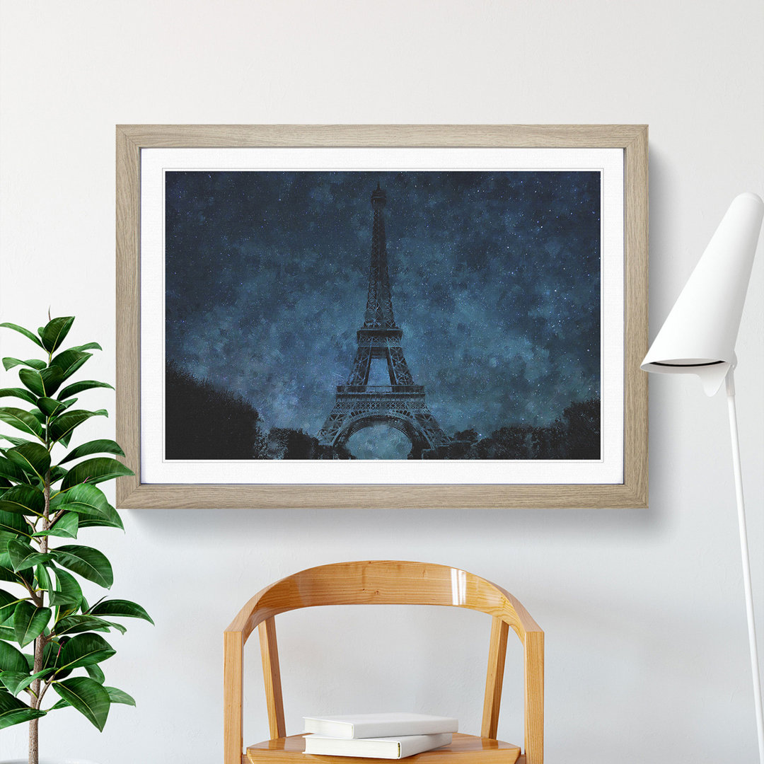 Eiffel Tower Vol.9 - Picture Frame Graphic Art