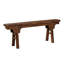 Peasant Solid Wood Dining Bench