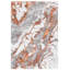 Tapis gris / rouille Wojtowicz-612847940