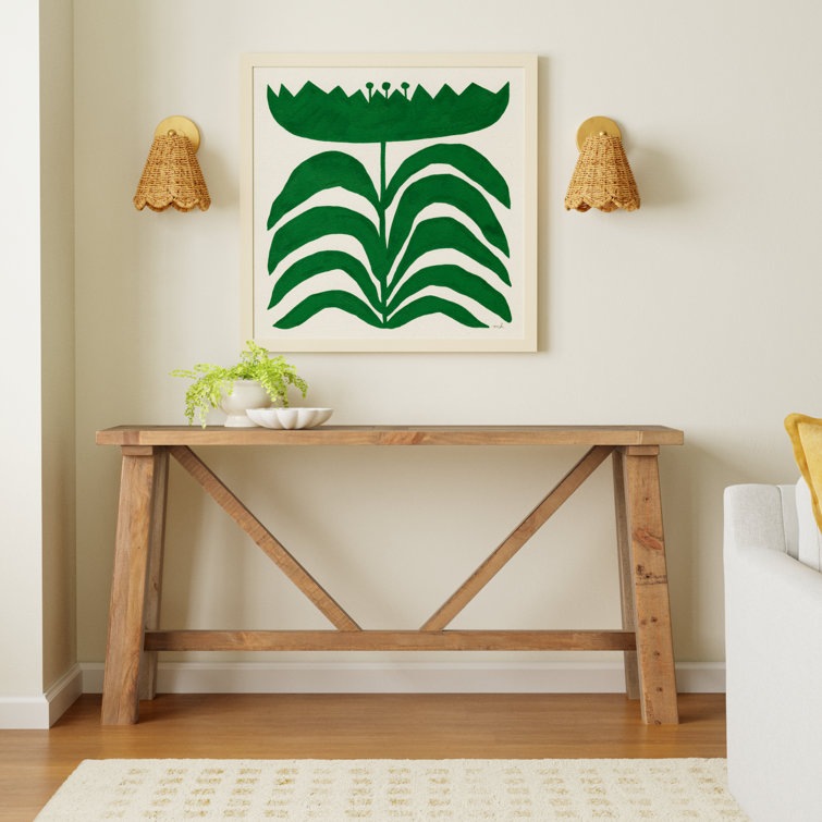 Bentwood 59'' Solid Wood Console Table