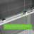 Helius 55"- 59" W x 76" H Double Sliding Frameless Shower Door with Clear Glass-88301484