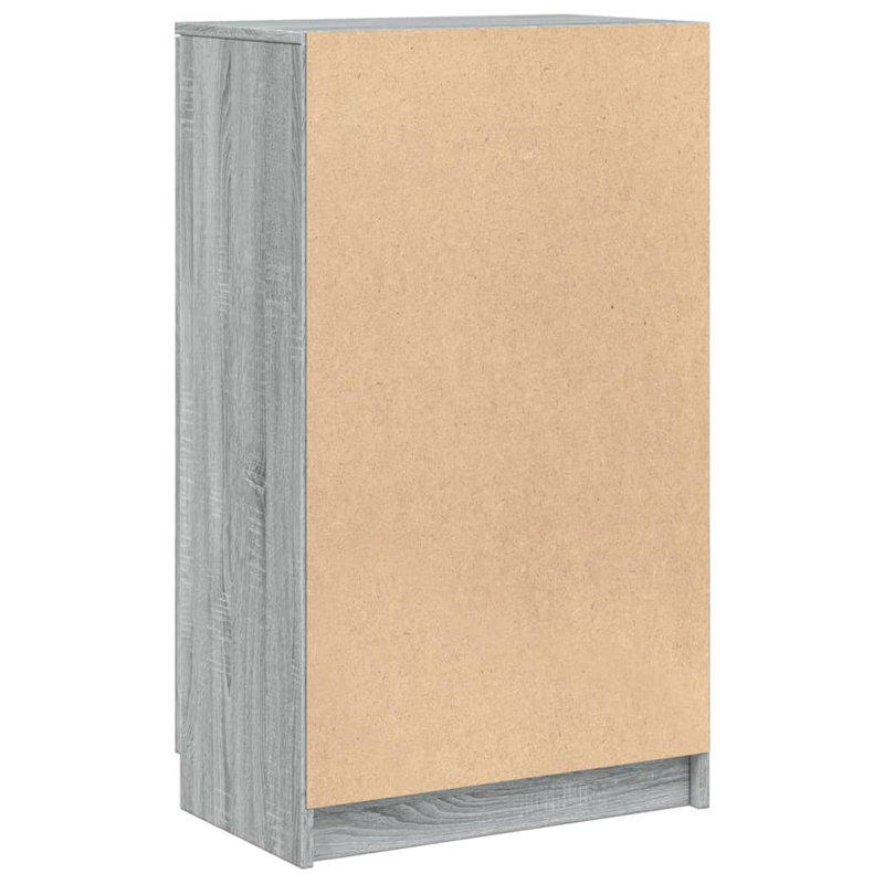 Shoe Cabinet for 12 Pairs of Shoes, Sonoma Grey
