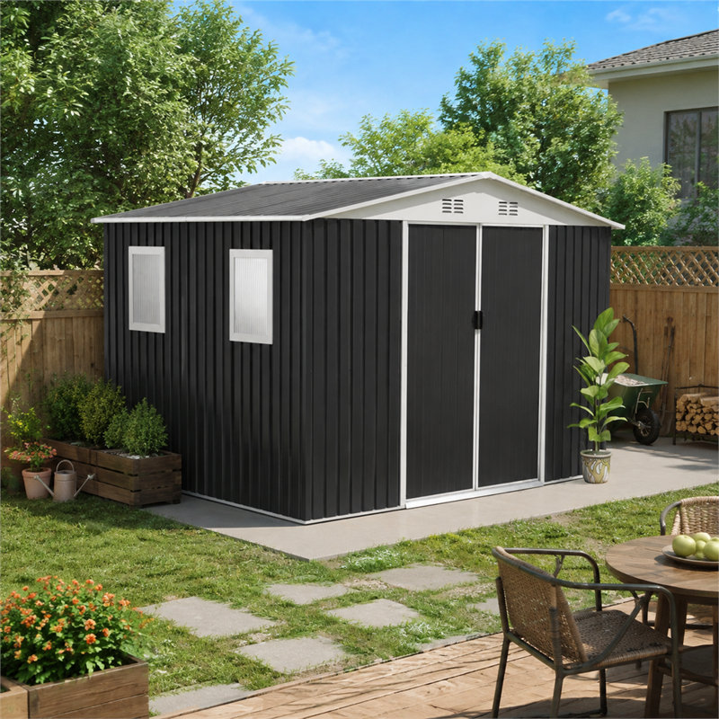 Ten by Eight Windowed Shed