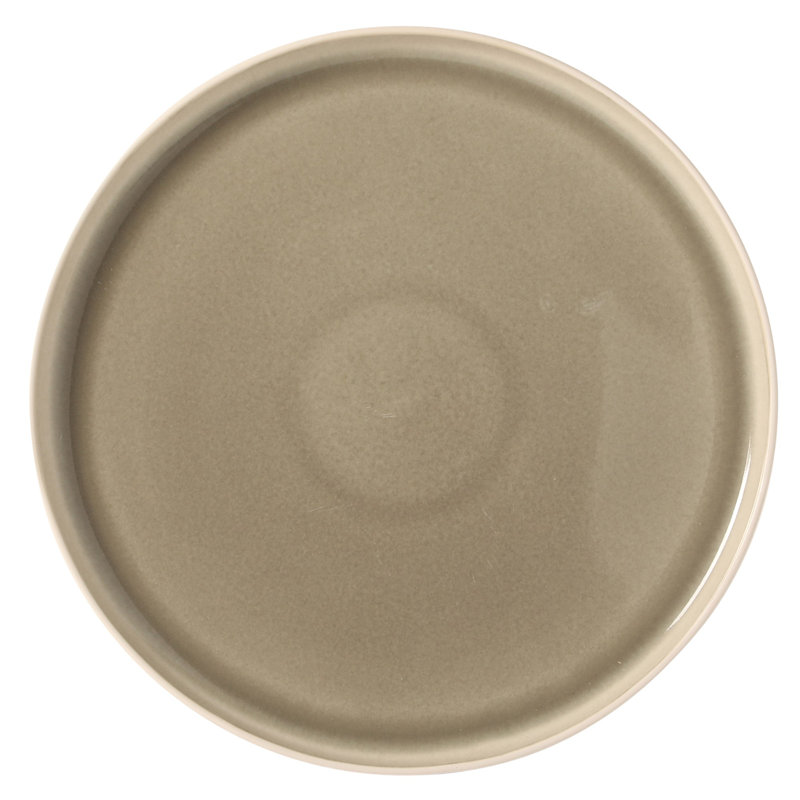 Ensemble de vaisselle en céramique grès réactif 12 pièces (service pour 4) Gibson Elite Tahoe Sunset, Gris