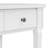 Elegant Retro Console Table With Curved Design And Smooth Glaze-123005112