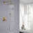 Complete Shower System with Rough in-Valve-87758609