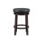 Maya Swivel Upholstered Stool with Solid Wood Frame-853509555-827600392