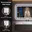 Miroir de salle de bain sans cadre Akilan-1271790079