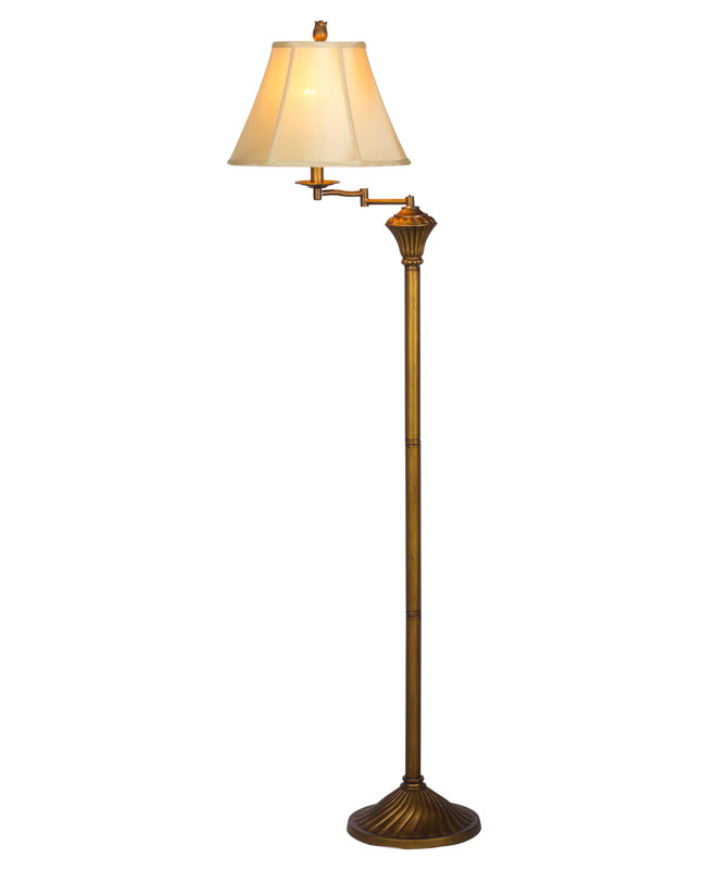 Lampe sur pied à bras pivotant 58 po Meniru