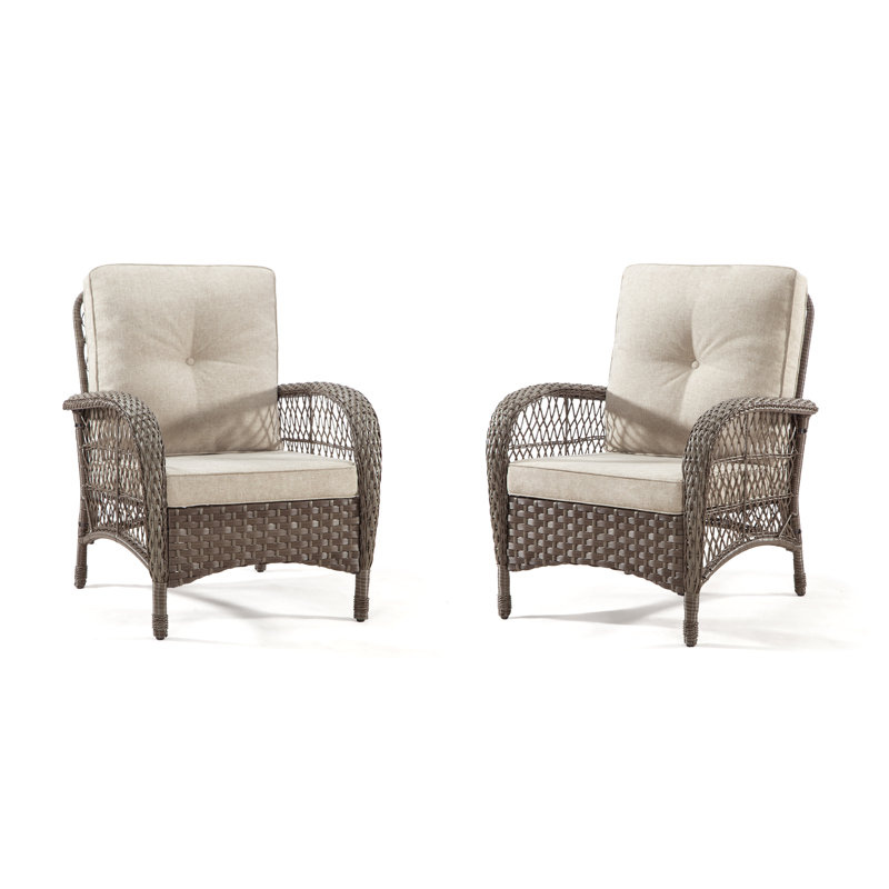 Fauteuil de patio Laytonsville, Beige