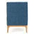 Stylish Accent Chair with Comfortable Cushioning and Durable Frame, Perfect for Living Rooms and Home Offices.-464738280