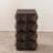 Three - dimensional Embossed Pattern Designed Retro Side Table with Meticulous Craftsmanship, Ideal for Adding Vintage Charm to Your Space