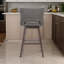 Tabouret de comptoir pivotant de 26,5 po Desousa-982533514