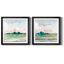 «Pink Marsh I», ensemble de 2 reproductions d'aquarelles conçues par J Paul-548322058-548322061-619866578