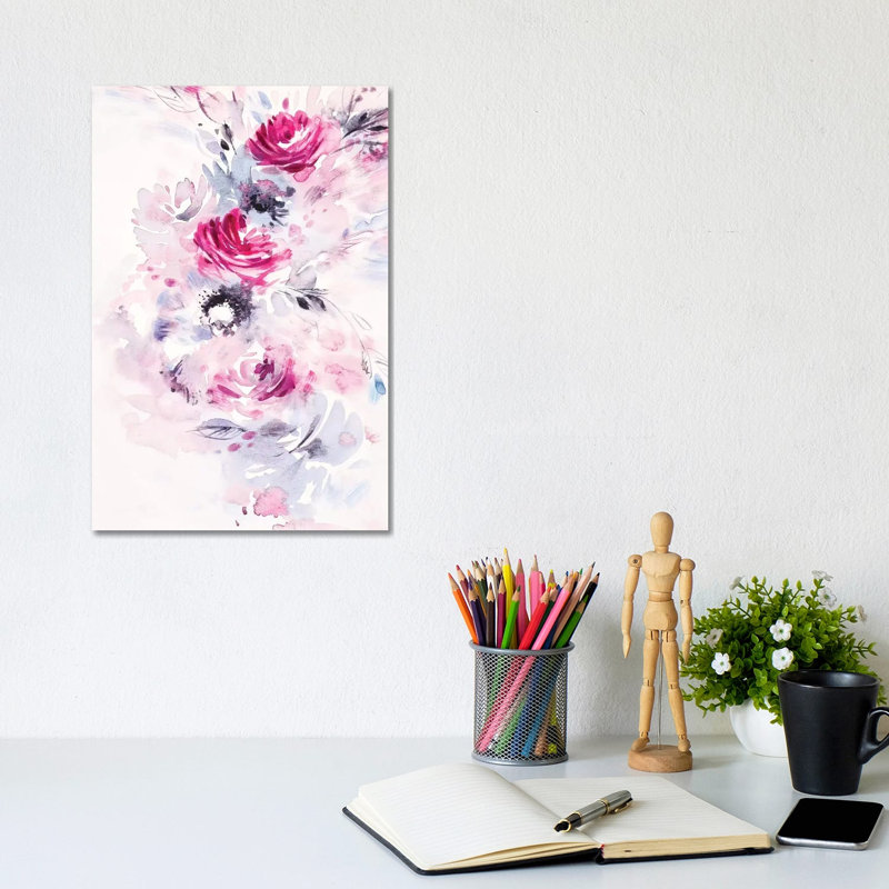 Minimalist Bouquet II by Lesia Binkin - Wrapped Canvas Gallery-Wrapped Canvas Giclée, 20.32 cm H x 30.48 cm W