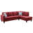 Red Microfiber/Microsuede
