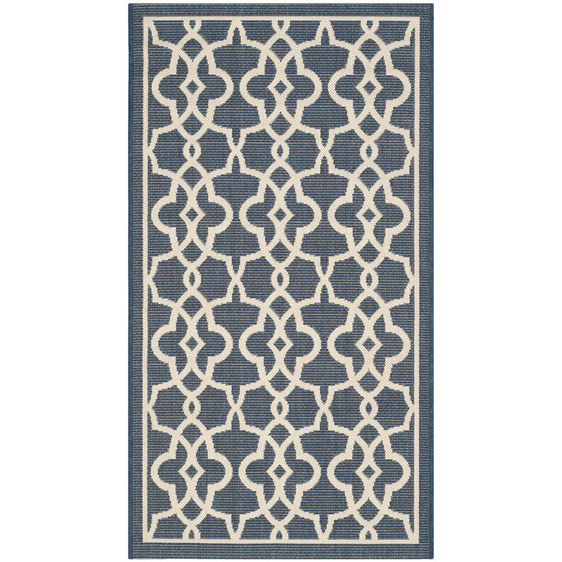 Tapis d'intérieur / extérieur à chevrons Herefordshire Performance, Rectangle 2 pi x 3 pi 7 po