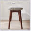 Banc de salle à manger en bois de chêne naturel avec coussin en cuir pour le salon et la salle à manger-367990135