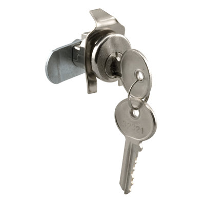 5-Pin Tumbler Diecast Nickel-Plated Mailbox Lock, Cutler