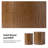 Dennis 20.5" Tall Modern OAK Veneer Nested Drum End Table (Set of 2)-2488877