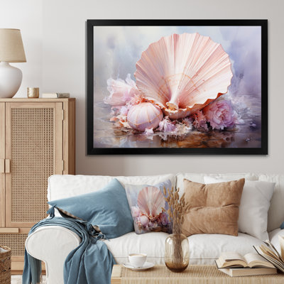 " Pink Seashell Serenity "